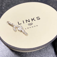 Links of London Sterling Silver Christmas festive Candy Stick Charm