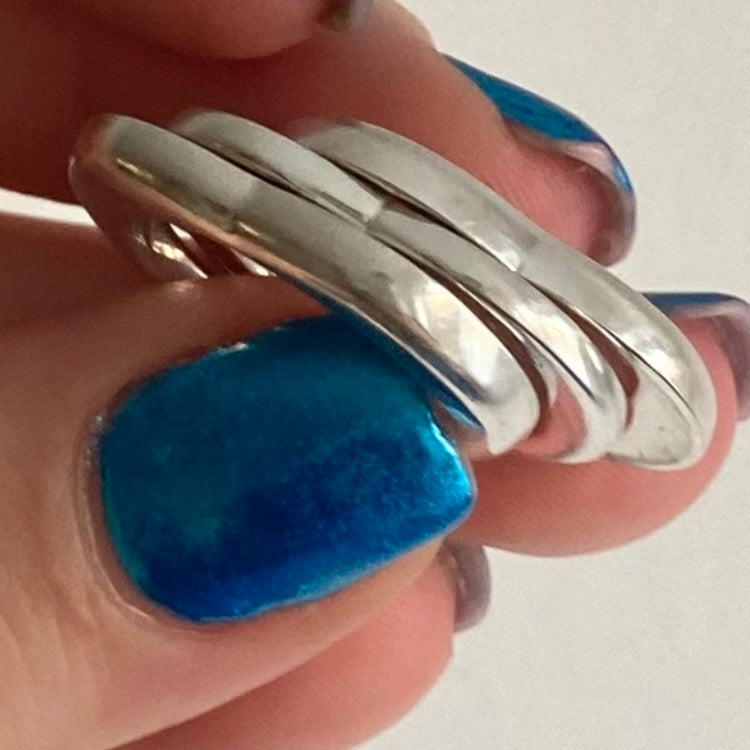 Links of London Silver Love Note Heart Ring