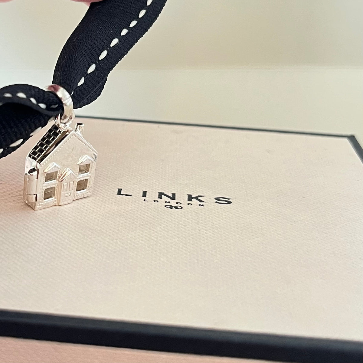 Links of London 'Home Is Where The Heart Is' Charm, Sterling Silver, 18k Gold Vermeil Heart.  Be the first to gift this.