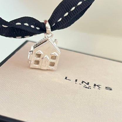 Links of London 'Home Is Where The Heart Is' Charm, Sterling Silver, 18k Gold Vermeil Heart.  Be the first to gift this.