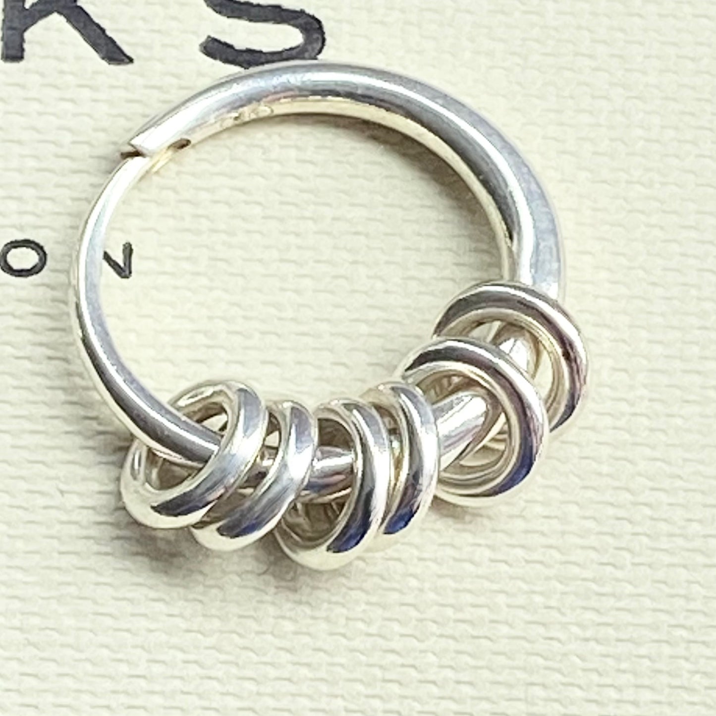 Links of London Sterling Silver Sweetie Hoop Silver Earrings