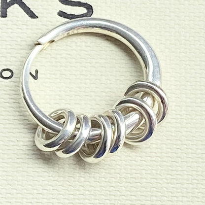 Links of London Sterling Silver Sweetie Hoop Silver Earrings