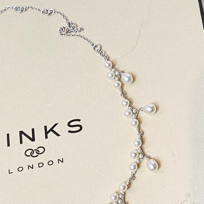Links of London Silver and pearl Orbs Caraibes Choker
