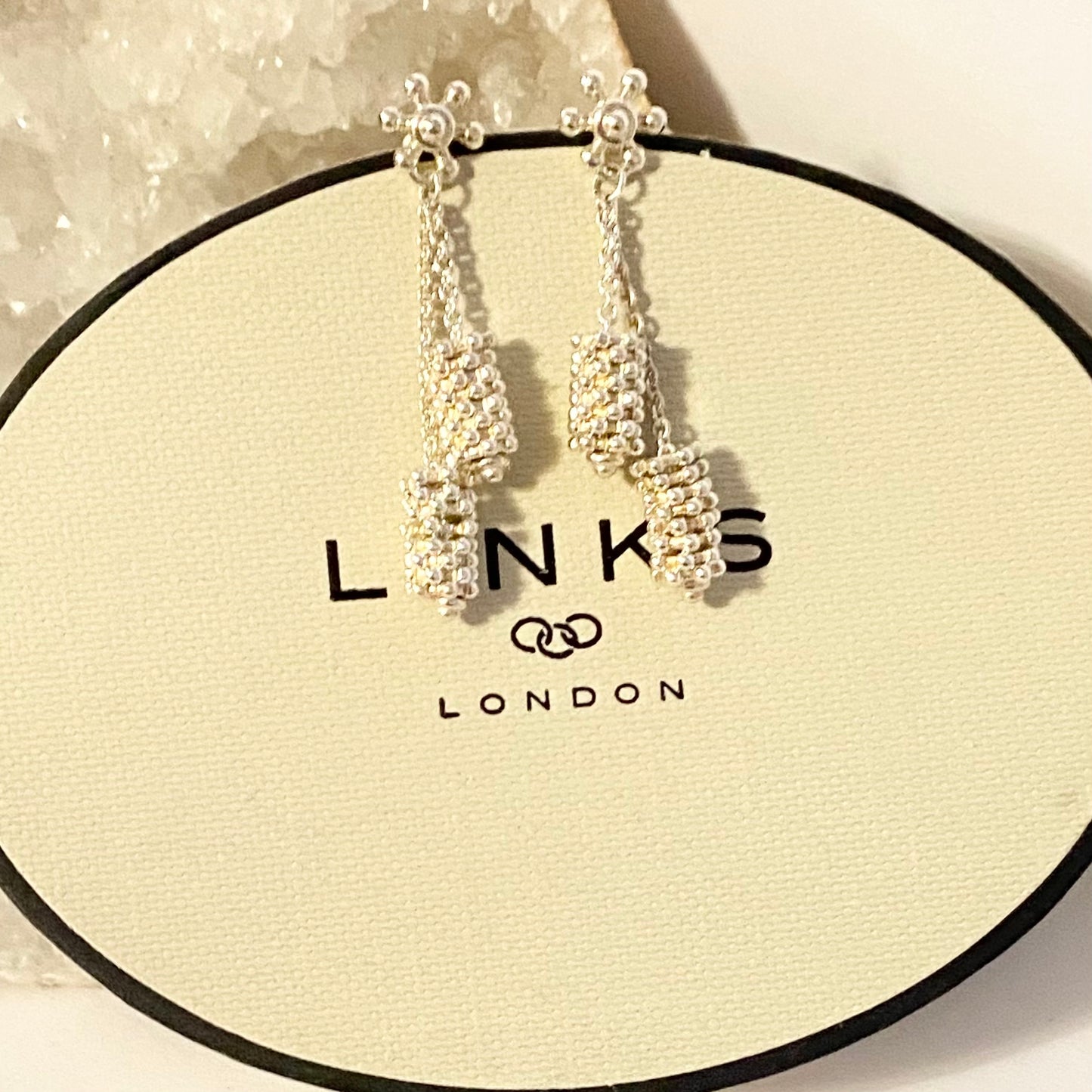 Links of London Sterling Silver  Effervescent Drop Earrings