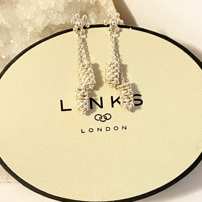 Links of London Sterling Silver  Effervescent Drop Earrings