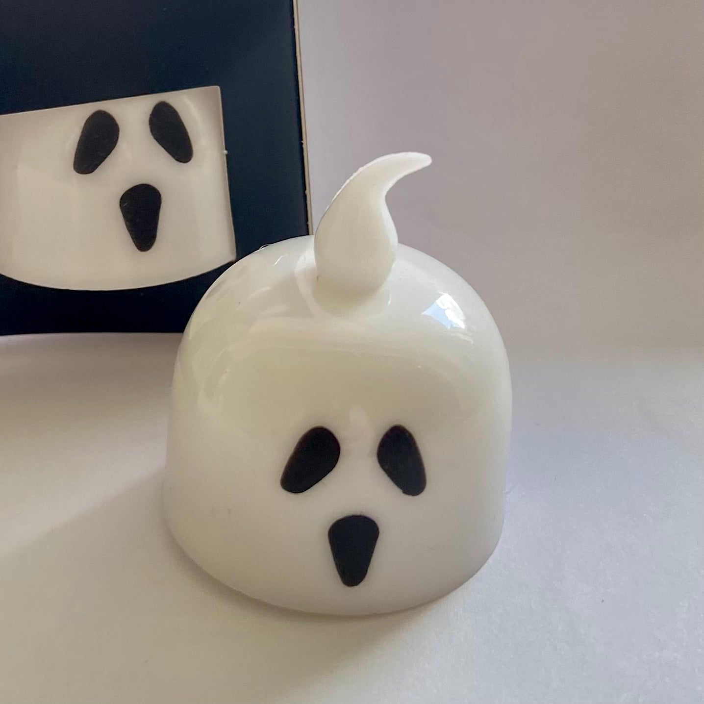 4 Shaped Ghost Led Tea Lights