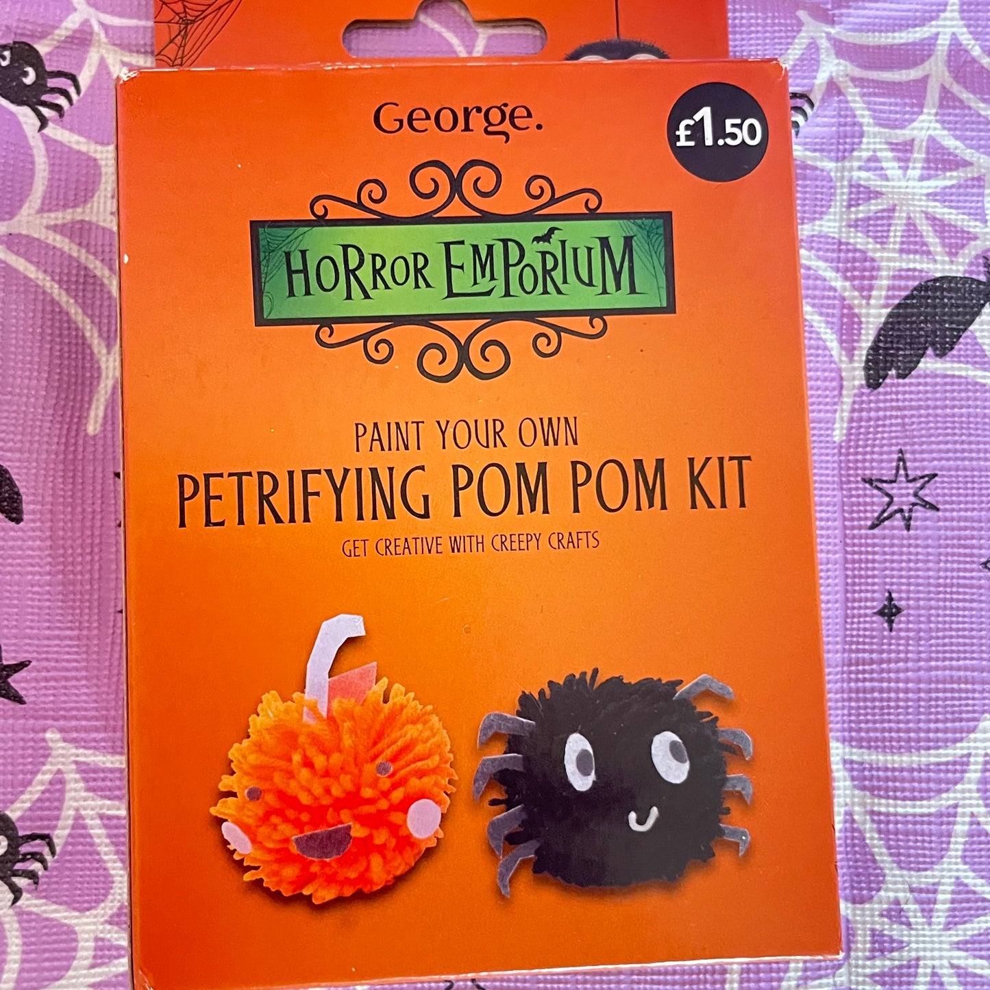 George Horror Emporium make Your Own Petrifying Pom Pom Kit
