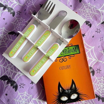 Halloween Cutlery Set reusable cutlery set