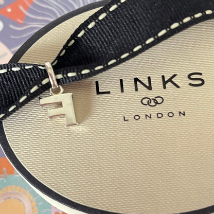 Links of London Sterling Silver Preloved Letter F Charm