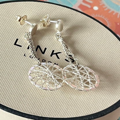 Links of London Sterling Silver Dream Catcher Earrings