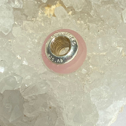 Love Links Pink Bead Branded Charm