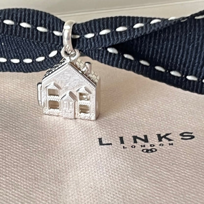 Links of London 'Home Is Where The Heart Is' Charm, Sterling Silver, 18k Gold Vermeil Heart.  Be the first to gift this.