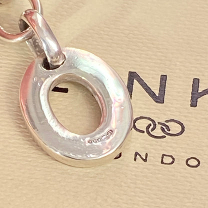 Links of London T-Bar Bracelet with Puffed Heart Charm.