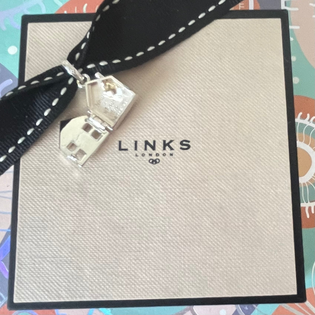 Links of London 'Home Is Where The Heart Is' Charm, Sterling Silver, 18k Gold Vermeil Heart.  Be the first to gift this.