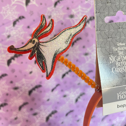 Disney The Nightmare Before Christmas Zero Boppers from George Home featuring glittery Zero character springs.