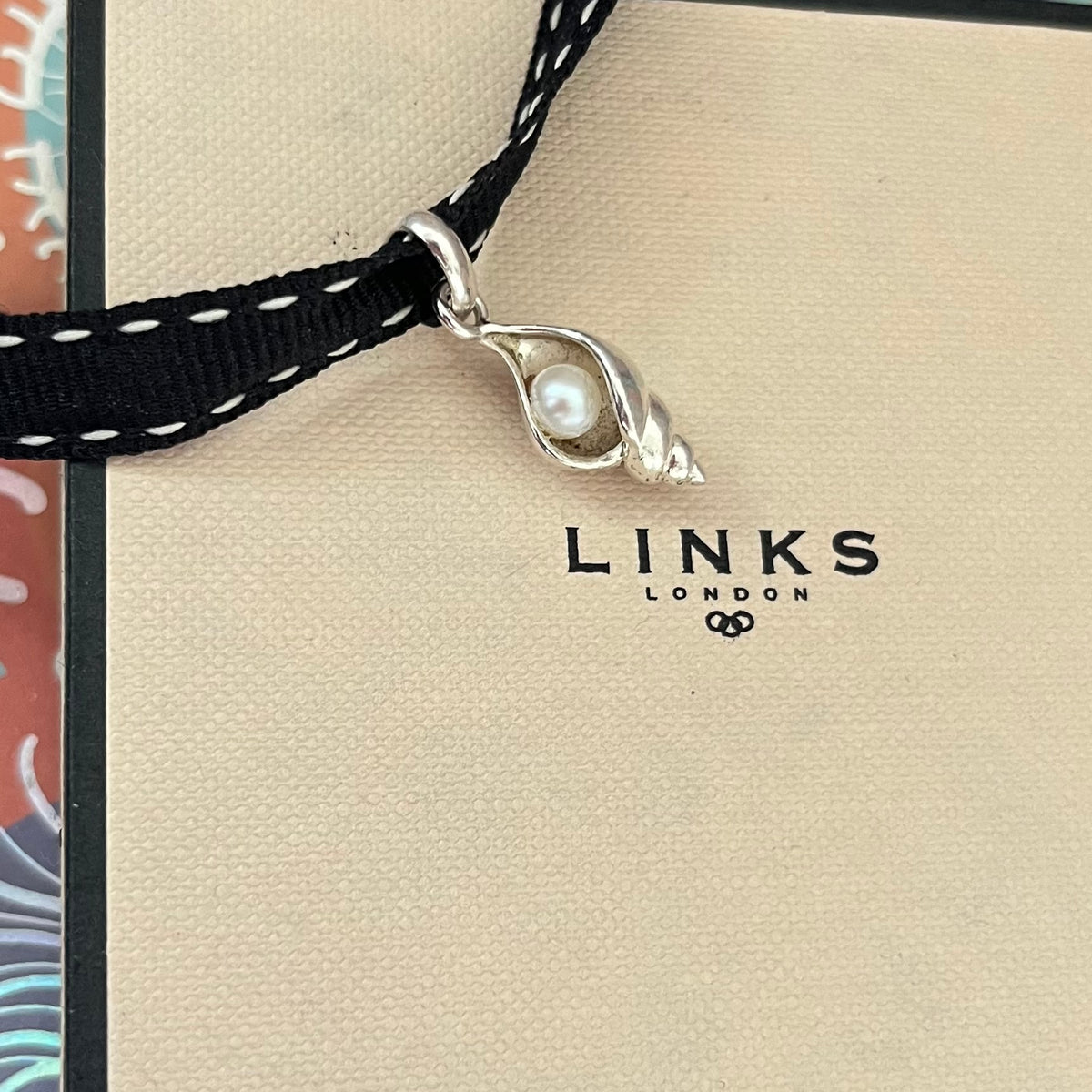 Links of London Sterling Silver Pearl Shell Charm