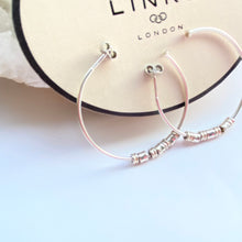 Load image into Gallery viewer, New Links of London Rare All Sorts Hoop Sterling Silver Earrings
