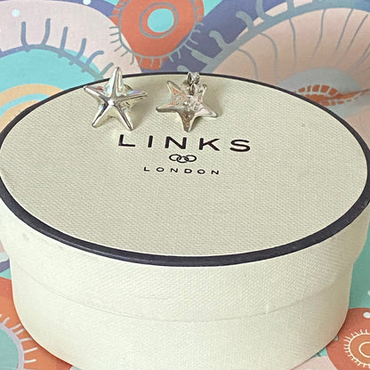 Links of London classic Starfish  Stud Earrings