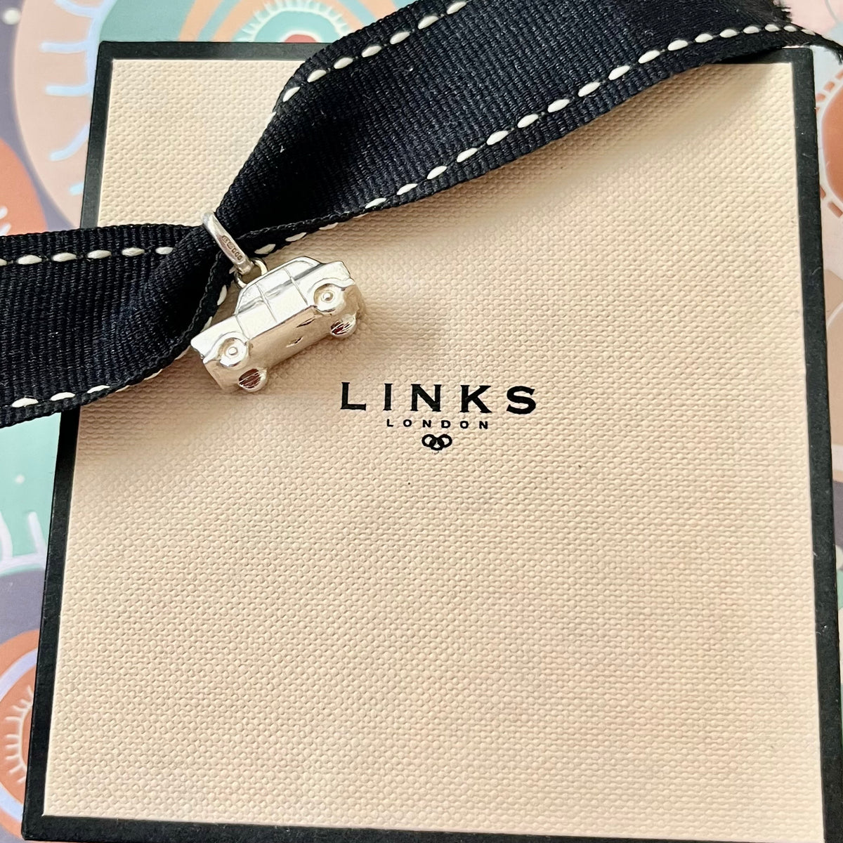 Product Code:  Links of London Preloved Sterling Silver 3D Taxi Cab Charm. Just waiting to be loved again.