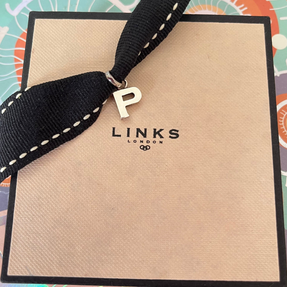Links of London Sterling Silver Preloved Letter P Charm