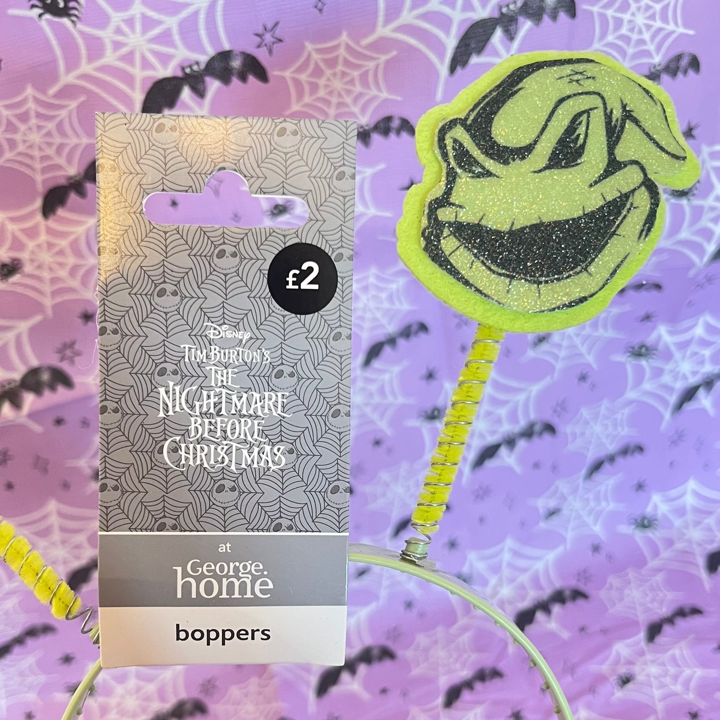 Disney Nightmare Before Christmas Oogie Boogie head boppers