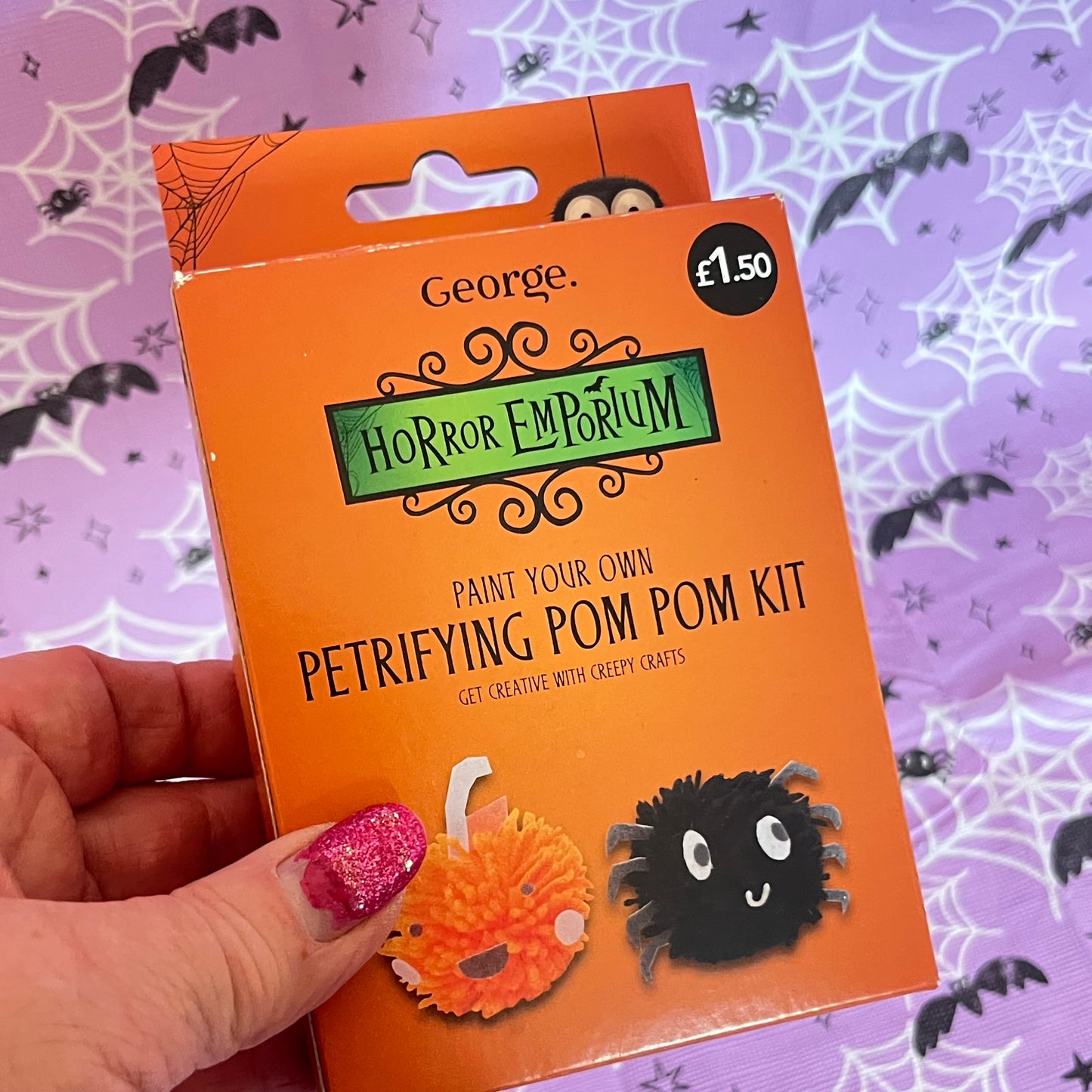 George Horror Emporium make Your Own Petrifying Pom Pom Kit