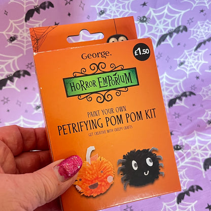 George Horror Emporium make Your Own Petrifying Pom Pom Kit