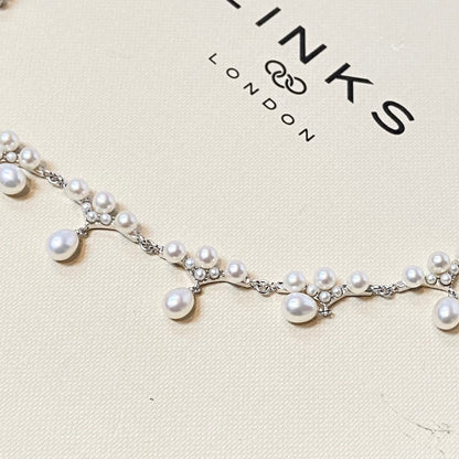 Links of London Silver and pearl Orbs Caraibes Choker