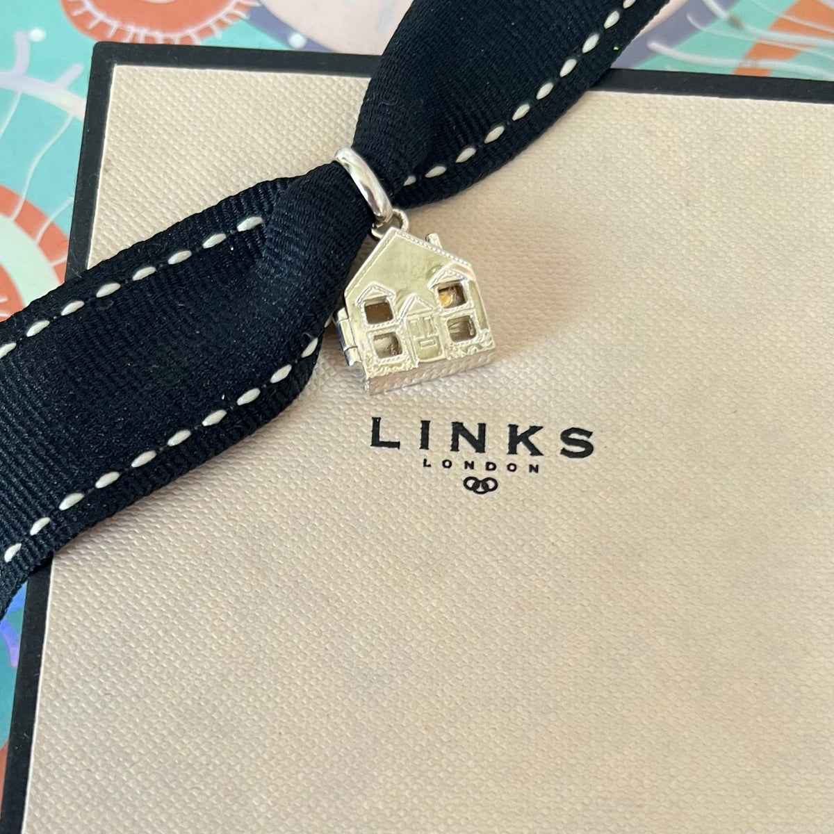 Links of London 'Home Is Where The Heart Is' Charm, Sterling Silver, 18k Gold Vermeil Heart.  Be the first to gift this.