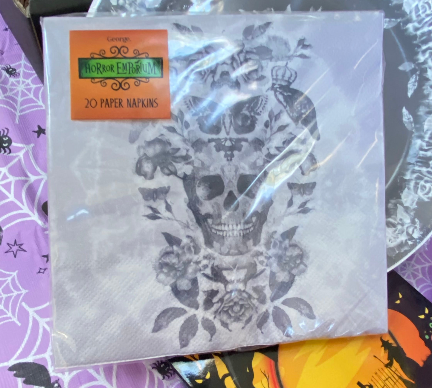 Skull Halloween Napkins