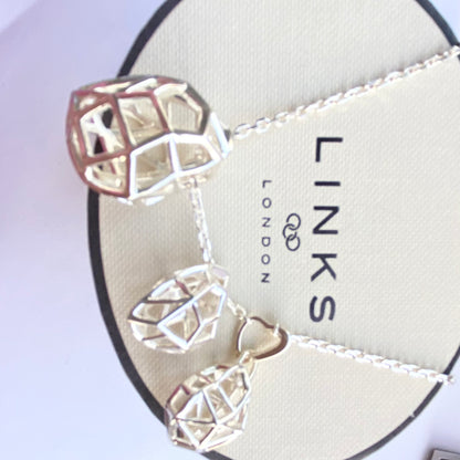 Links of London Flutter and Wow Silver Necklace