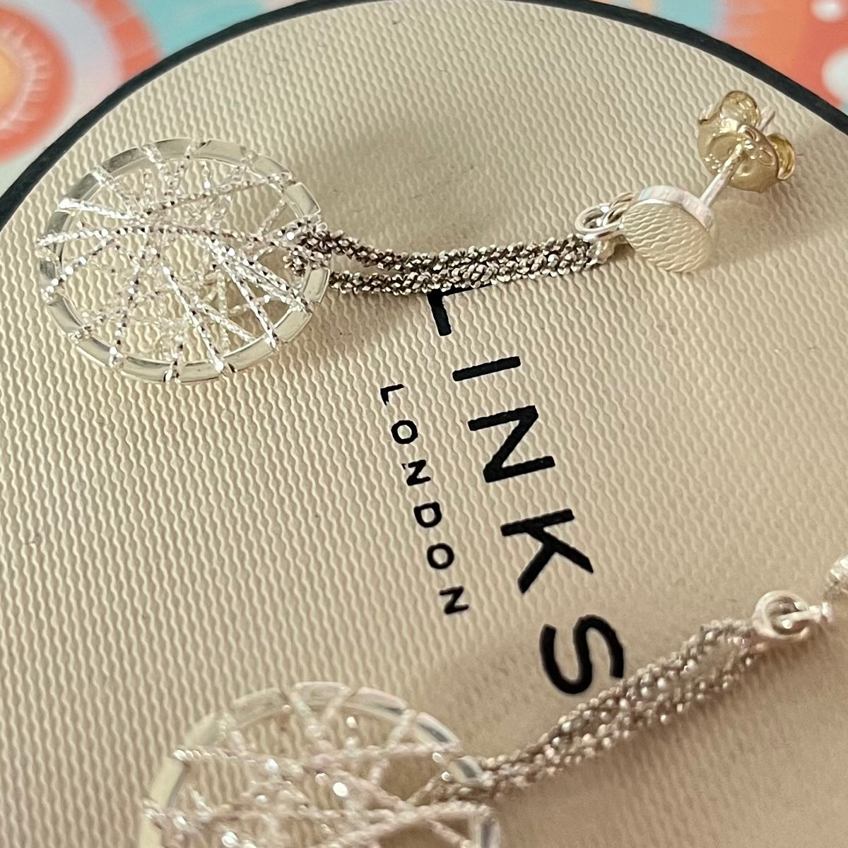 Links of London Sterling Silver Dream Catcher Earrings