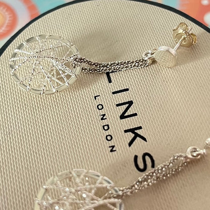 Links of London Sterling Silver Dream Catcher Earrings