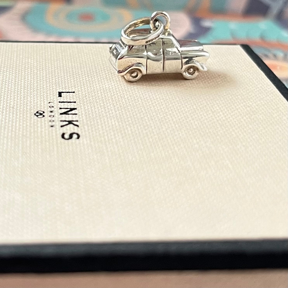 Product Code:  Links of London Preloved Sterling Silver 3D Taxi Cab Charm. Just waiting to be loved again.