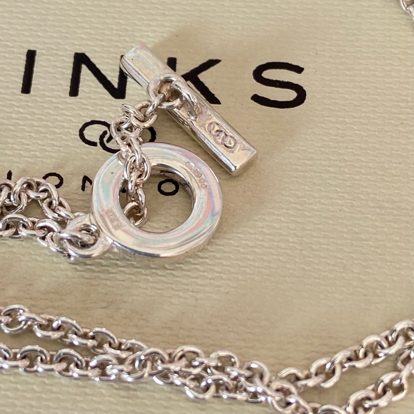 Links of London Sterling Silver T bar Chain