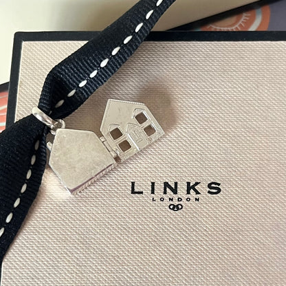 Links of London 'Home Is Where The Heart Is' Charm, Sterling Silver, 18k Gold Vermeil Heart.  Be the first to gift this.