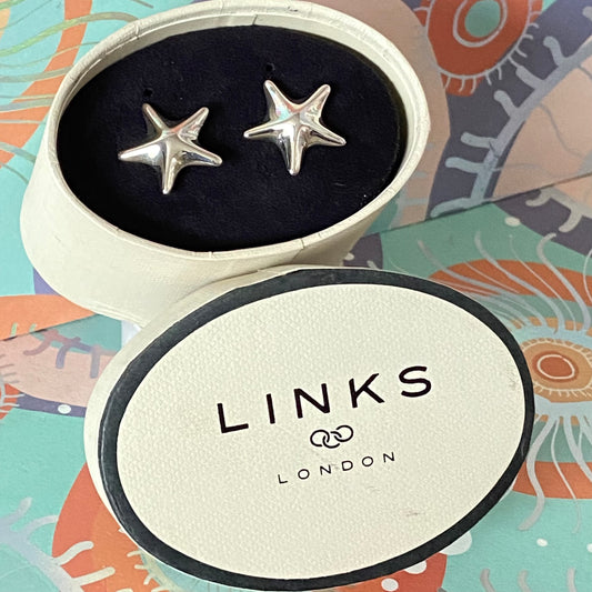 Links of London classic Starfish  Stud Earrings