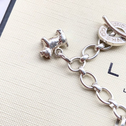 Links of London  Very rare Sterling Silver Bracelet including the charms preloved
