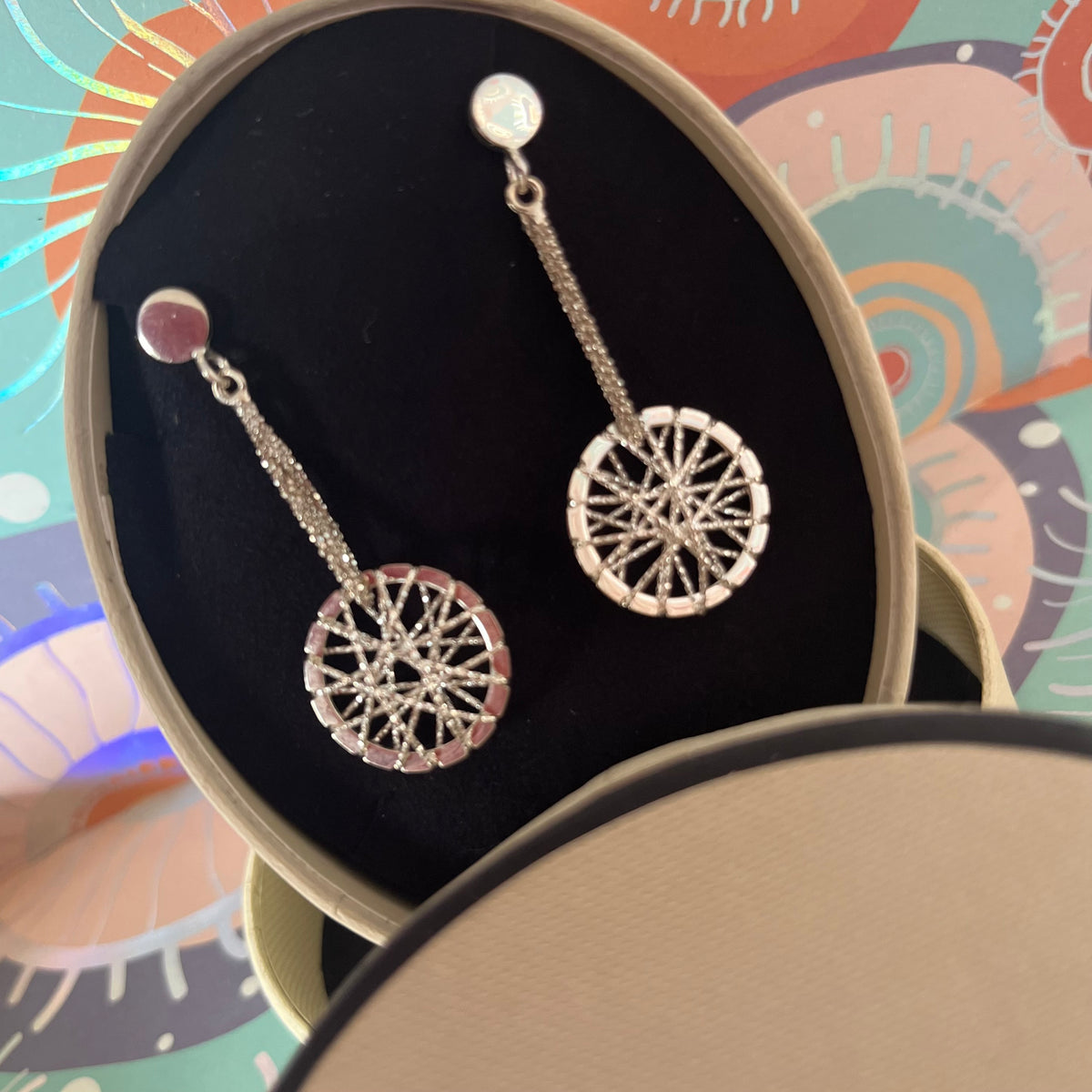 Links of London Sterling Silver Dream Catcher Earrings