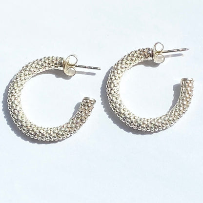 Links of London classic Effervesant  Hoop Earrings