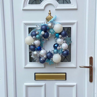 Blue Treasured Wreath