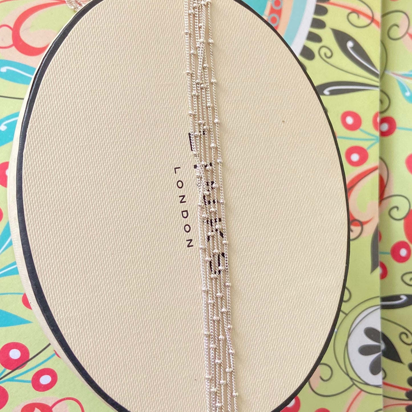 Links of London  Multi Strand Rain dance Necklace with Tassel