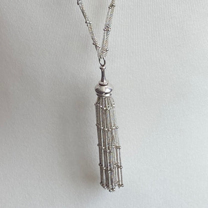 Links of London  Multi Strand Rain dance Necklace with Tassel
