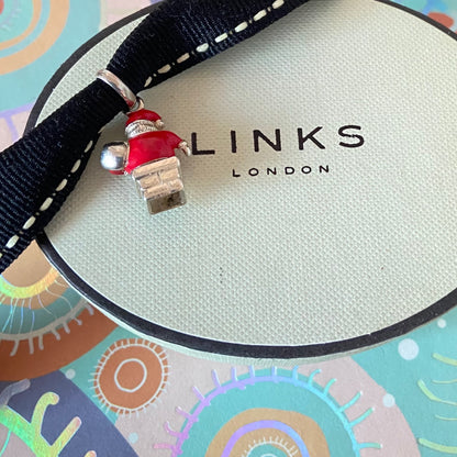 Santa Claus stuck in the chimney charm by Links of London