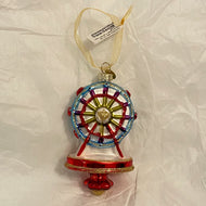 Ferris Wheel  Design Glass  Festive, Christmas Ornament