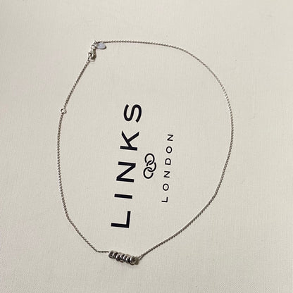 Links of London Mini Sterling Silver Sweetie Necklace