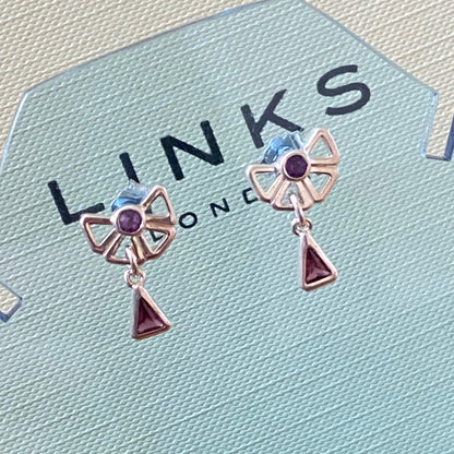 Links of London Sterling Silver Love me, Love me not Earrings