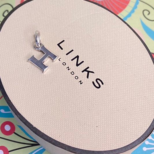 Links of London Letter H Charm