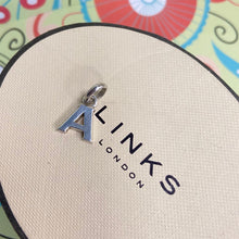 Load image into Gallery viewer, Links of London Sterling Silver Letter A Charm
