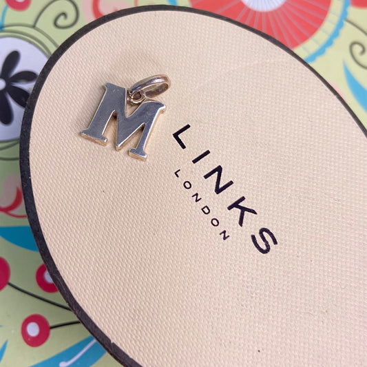 Links of London Letter M Charm